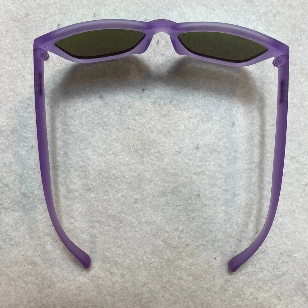 Goodr Lilac It Like That Sunglasses Unisex OS Purple Matte Green Mirrored OG